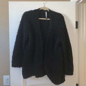 Kensie Open Front Eyelash Cardigan Size Medium